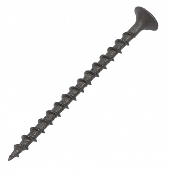 Саморез для ГКЛ крупная резьба, оксид 3,5х 51 кор. с ок. - 100 шт. SteelRex