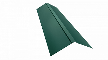 Конек с планкой 150*50 L=2м RAL 6005 (зеленый)