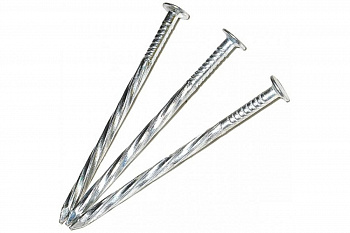 Гвозди винтовые, цинк 3,0х40  кор. с ок. - 200 г. SteelRex