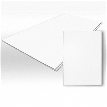 Белая панель ПВХ Матовая 0,25*2,7 (NEW)