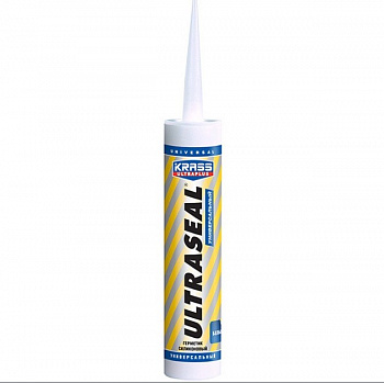 Герметик силиконовый KRASS Ultraseal универсальный Белый 260мл Польша