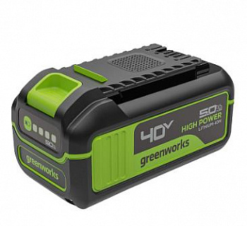 Батарея аккумуляторная GreenWorks G40HP5, 40V, 5 А.ч High Power