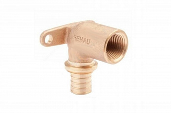 РЕХАУ Угольник настенный RAUTITAN B,1/2",бронза (RX) короткий