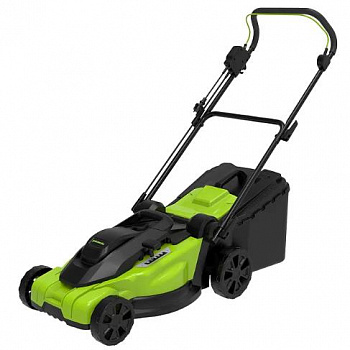 Газонокосилка электрическая Greenworks 1200Вт, 32 см