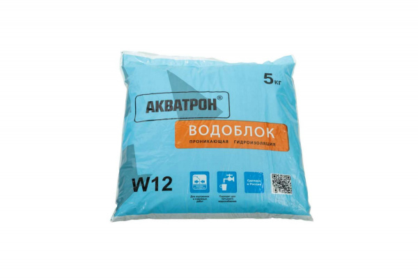 Гидроизоляционная смесь "Акватрон - Водоблок