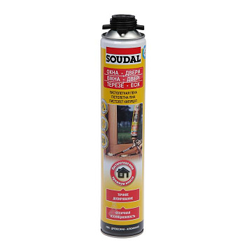 Пена профеcсиональная Soudal Yellow 750 мл.