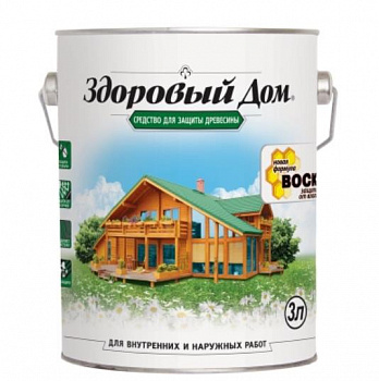 Здоровый Дом деревозащитное средство Бесцветный 20л Л-С