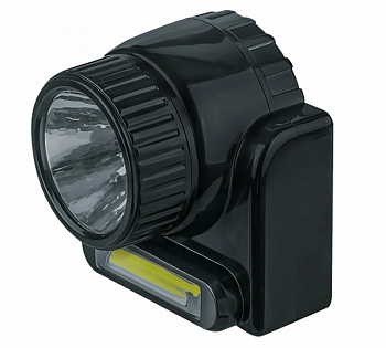 Фонарь налобный Gauss модель GFL309 6W 180lm Lead acid 800mAh LED 1/12/72