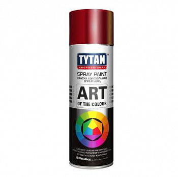 Краска универсальная аэрозольная акриловая Tytan Professional Art of the colour RAL 3005 красное вин