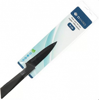 Нож кух Гранит 9см для овощей нерж, ручкаnon-stick DANIKS YW-A204-PA