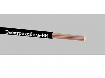 Провод ПуГВ 1х1.5 450/750В Ч (бухта) (м) ЭЛЕКТРОКАБЕЛЬ НН 000008319