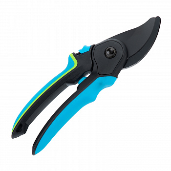 Секатор прямого реза, 225 мм, регулировка захвата, трехкомпонентные рукоятки, LUXE// Palisad