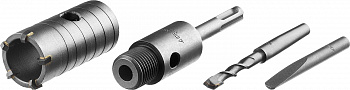 STAYER 35 мм, SDS - Plus, 5T, коронка по бетону с оснасткой (29190-35)
