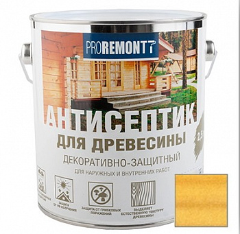 Proremontt антисептик деревозащитное средство орегон 2,5л, Л-С