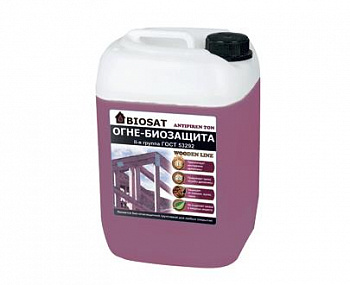 BIOSAT Antipiren Ton (20кг) огнебиозащита тонированная 2 гр.