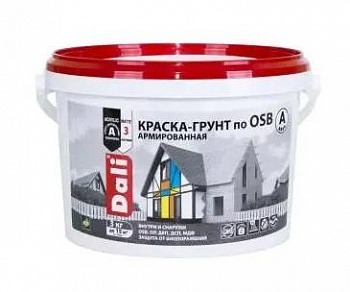 КРАСКА-ГРУНТ "DALI" ПО OSB БАЗА A  3 КГ (1) "РОГНЕДА"