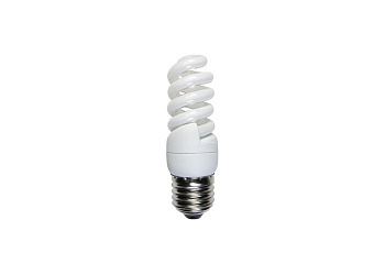 КЛЛ 9Вт Mini Half Е27 2700К спираль 82*31 Ecola