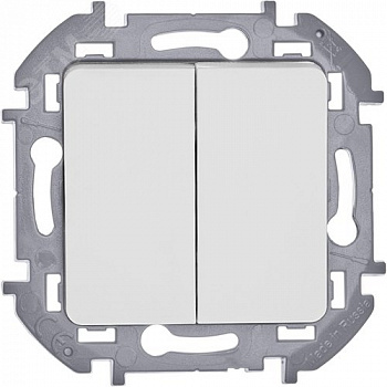 Выключатель 2кл LEGRAND INSPIRIA белый