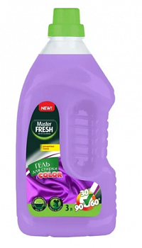 СРЕДСТВО ДЛЯ СТИРКИ ЦВЕТНОГО БЕЛЬЯ "COLOR" 3 Л ГЕЛЬ (1/4) "MASTER FRESH"