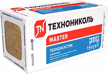 УтеплительТехнониколь "Техноакустик" 45 плотность, толщ 100 мм (2.88м2/уп)