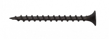 Саморез для ГКЛ крупная резьба, оксид 3,5х 45 кор. с ок. - 150 шт. SteelRex