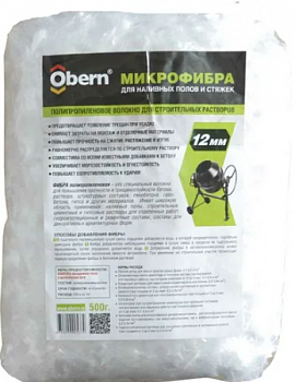 Фибра полипропиленовая 12мм 0,5кг