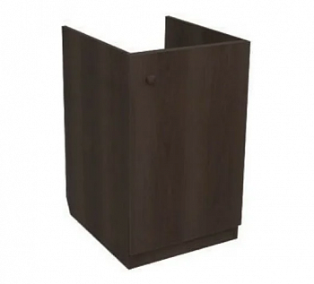 Подстолье для кухонной мойки из ДСП с полочкой 50x50 (Венге)