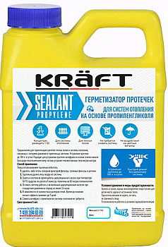 Герметизатор  протечек KRAFT этилен 0,5 л