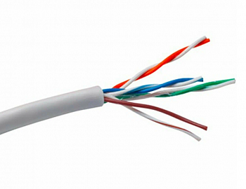 Кабель витая пара UTP 4 пары AWG 25 Cat.5e 