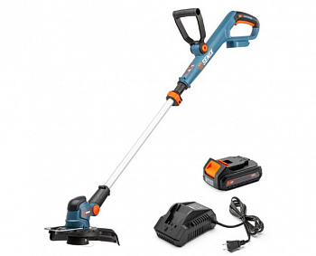 Триммер аккумуляторный SENIX GTX2-M2, серия X2, 20В, 30.5 см., с 1 АКБ 2Ач и ЗУ