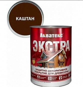 АКВАТЕКС -ЭКСТРА  КАШТАН  0,8 Л (6) "РОГНЕДА"