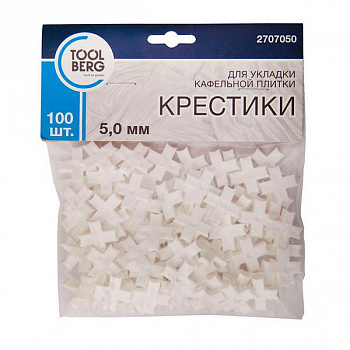 2707050 Крестики для кафельной плитки 5мм (100шт)  50 Россия