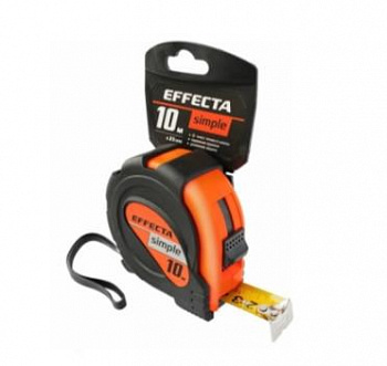 Рулетка  Effecta SIMPLE. 10м/25мм (6/120шт)