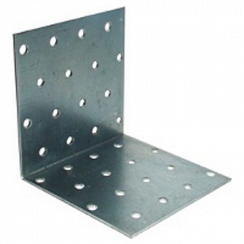 Крепежный уголок равносторонний KUR  80x80x100 этикетка - 1 шт./70 шт. SteelRex
