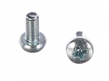Винт DIN 7985 полусфера, шлиц Ph, цинк М3х 6 уп. - 40 шт.SteelRex