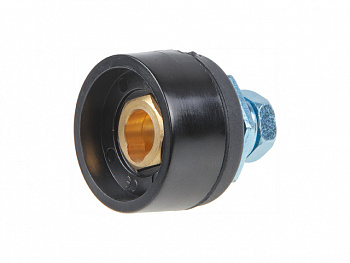 Разъем сварочный панельный 10-25 мм2 DX25 Solaris (мама), арт.WA-2475