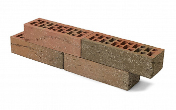 Кирпич BRAER облиц. одинарный "Баварская кладка" кора дуба с песком (480шт.)