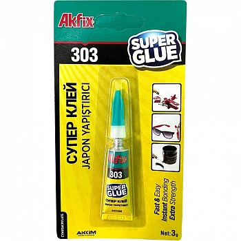 Akfix 303 Супер клей 3гр
