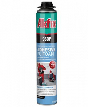 Akfix 960Р Профессиональная клей - пена всесезонная, 800 мл.