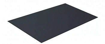 Гладкий лист RAL 8017 (графитово серый ) 0.4*1250*2000мм