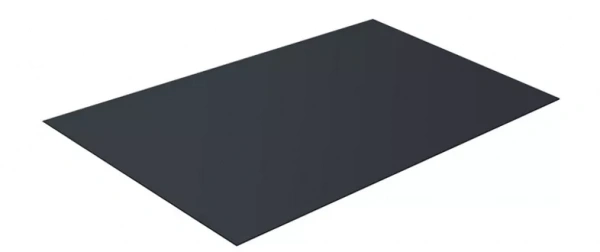 Гладкий лист RAL 8017 (графитово серый ) 0.4*1250*2000мм