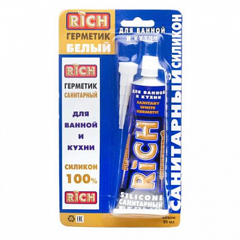 Герметик RICH санитарный белый