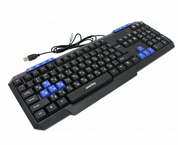 Клавиатура проводная мультимедийная Smartbuy ONE 221 USB черная (SBK-221U-K)/20