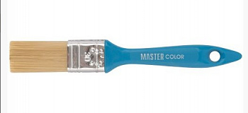 Кисть плоская Handmaler Blue искусственная щетина пластиковая ручка 30 мм.,