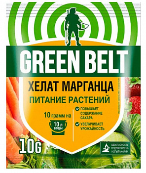 УДОБРЕНИЕ "ХЕЛАТ МАРГАНЦА" 10 Г (1/100) "GREEN BELT"