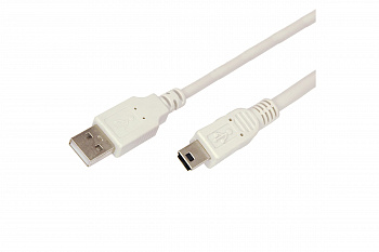 Шнур штекер USB - штекер mini USB 1,8м REXANT
