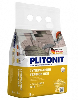 СуперКамин термоклей Плитонит 5 кг.