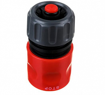 GRINDA GC-12A, 1/2″, с автостопом, для шланга, быстросъемный соединитель (8-426329)