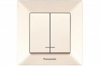 Panasonic Arkedia Выключ. 2кл крем