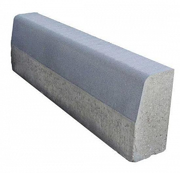 Бордюр дорожный бортовой  Braer, серый,1000/150*300